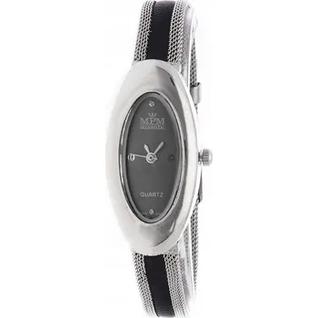 Hodinky Dámské hodinky MPM Quality W02M.11298.B - kovové pouzdro - šedý ciferník