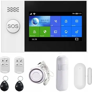 Zabezpečení domácnosti CHYTRÝ WIFI ALARMOVÝ SYSTÉM PRO DŮM TUYA S POHYBOVÝM ČIDLEM