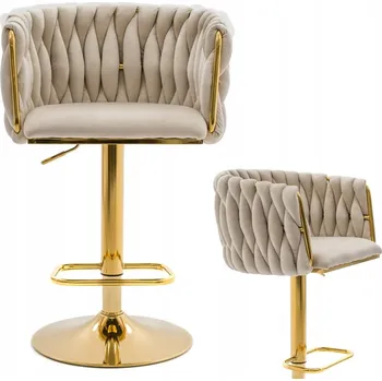 Barová židle Barová Židle mivihome kašmír 106 cm látka