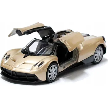 autíčko WELLY PAGANI HUAYRA ZLATÝ 1:34 KOVOVÝ NOVÝ MODEL