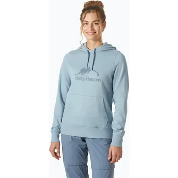 Dámská mikina Dámská mikina Helly Hansen Nord Graphic Hoodie windy blue