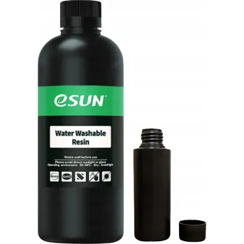 Filament UV Pryskyřice eSUN PLA Vodou Omyvatelná Šedá 1kg 1l pro 3D Tiskárnu