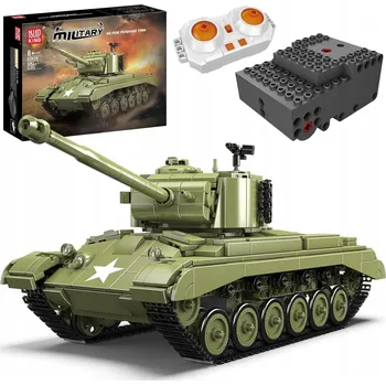 ostatní stavebnice Stavebnice MOULD KING 20035 M26 Pershing RC Tank na dálkové ovládání, ovladač + aplikace