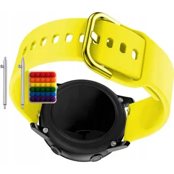 Pouzdro na mobilní telefon Řemínek Řemínek pro Blackview BV R3 Pro, Silikonový Žlutý Smyčka, nastavitelný