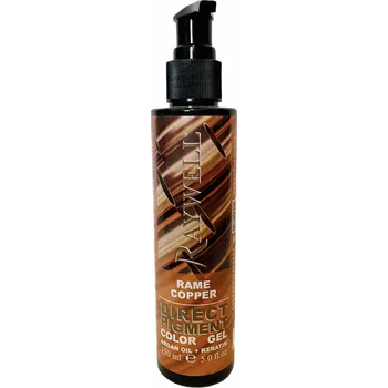 Barva na vlasy RAYWELL DIRECT COLOR BARVICÍ GEL COPPER (MĚDĚNÁ)