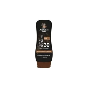 Přípravek na opalování Australian Gold Opalovací mléko SPF30 s bronzerem, Bronzující balzám na opalování 237 ml