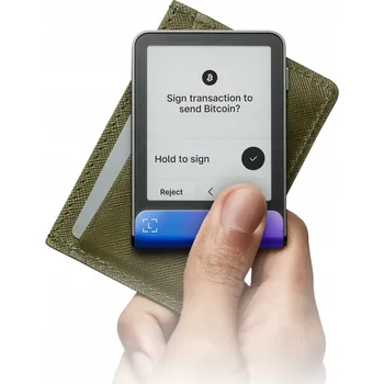 Peněženka Ledger Kryptoměnová peněženka, E-Ink|Bluetooth|USB-C, pro tokeny, NFT