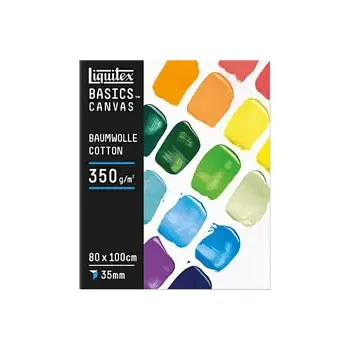 Textilie Liquitex Basics Malířské plátno v rámu, 80 × 100 cm, hloubka: 3,5 cm 473080100 DIR