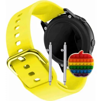 Pouzdro na mobilní telefon Řemínek / Pásek Řemínek pro Forever Forevive 2 Slim SB-325, Silikonový Žlutý Smyčka