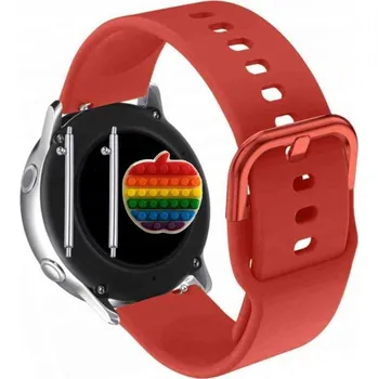 Pouzdro na mobilní telefon Řemínek Řemínek pro Watchmark Fashion G-Wear, Silikonový Červený Smyčka, nastavitelný