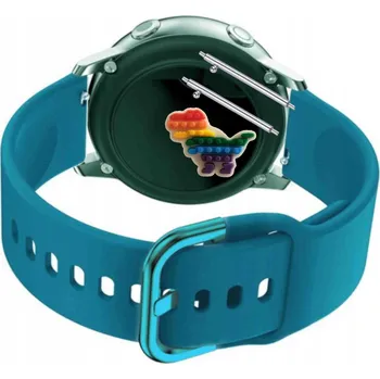 Pouzdro na mobilní telefon Pásek Řemínek pro Polar Vantage M3, Mořský silikon, nastavitelný