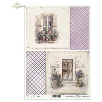 Umělecký papír Rýžový papír A4- 2239