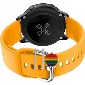 Pouzdro na mobilní telefon Pásek Řemínek pro Realme Watch S, Mrkvový silikonový poutko, nastavitelný