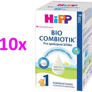 Kojenecká výživa HiPP 1 BIO Combiotik 700 g 10ks