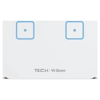 vypínač Drátový dvoupólový vypínač černý WS-02M Tech Sterowniki