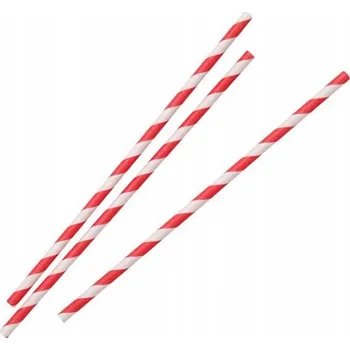 Jednorázové nádobí Papírová Brčka Green Frog 2, 5 kusů