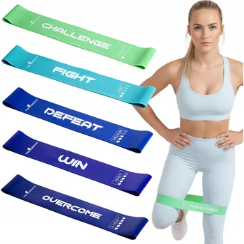 Posilovací guma Pretorians 5-25 kg, 5 ks