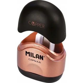 Ořezávátko Ořezávátko ruční, jednoduché, s nádobkou Milan, vícebarevné