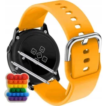 Pouzdro na mobilní telefon Pásek Řemínek pro Noise Halo Plus, Mrkvový silikonový pásek, nastavitelný