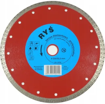 Řezný kotouč DIAMANTOVÝ KOTOUČ PRO 125 pro řezání slinuté dlažby a žuly