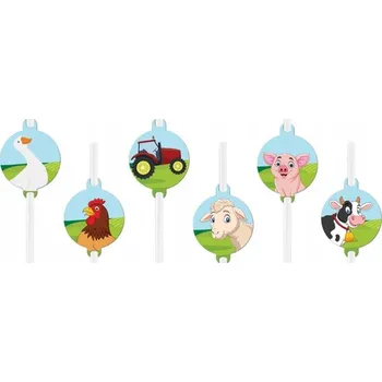 Papírová Brčka Congee 6 ks