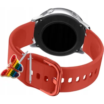 Pouzdro na mobilní telefon Pásek Řemínek pro Calmean GO, Silikon Červený Poutko, nastavitelný