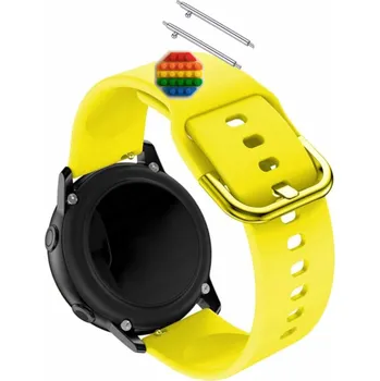 Pouzdro na mobilní telefon Řemínek Řemínek pro DT NO.1 DT3 Max+, Silikonový Žlutý Smyčka, nastavitelný