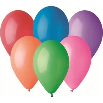Balónek Balónky klasické pastelové Ge.Ma.R. 33 cm 50 kusů