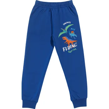 xcena Bavlněné tepláky modré DINO Velikost: 98