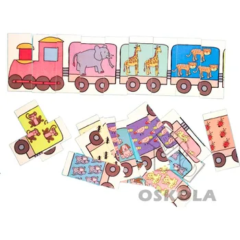 Česká hudba Skladačka - Vláčik so zvieratkami