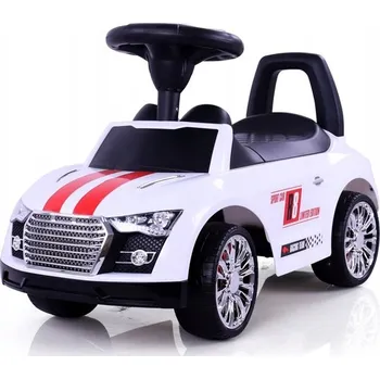 Odrážedlo Závodní auto Racer White (bílé)