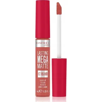 Rtěnka Rimmel Lasting Mega Matte dlouhotrvající matná tekutá rtěnka na rty 600 Coral Sass 7.4ml