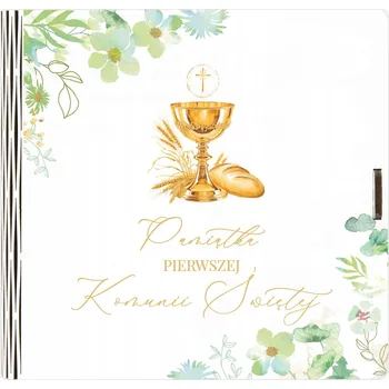 Fotoalbum KRABIČKA ALBUM KNÍŽKA A SVATÉ PŘIJÍMÁNÍ KW DG 17 KARTIČEK S KOŤÁTKEM