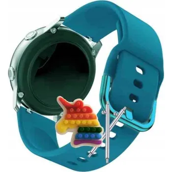 Pouzdro na mobilní telefon Pásek Řemínek pro Chytré Hodinky S33, Mořský silikon, nastavitelný