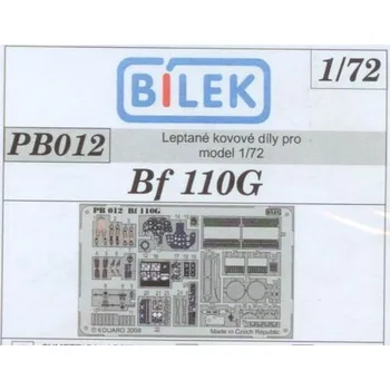 Plastikový model Bílek 1/72 Bf-110G