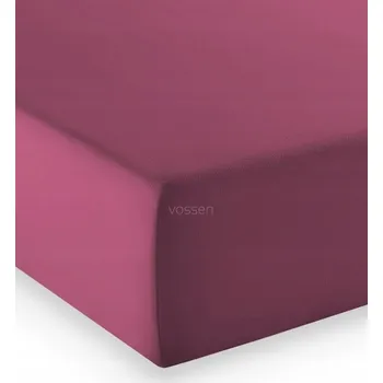 Prostěradlo Prostěradlo 150x200 FLEURESSE Jersey Comfort Himbeere Egyptská bavlna LYC