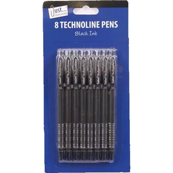 8x Tallon Automatická Propiska Černá