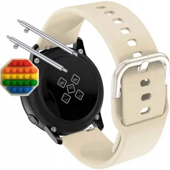 Pouzdro na mobilní telefon Řemínek Řemínek pro Kumi KU3S, Silikonový Béžový Smyčka, nastavitelný