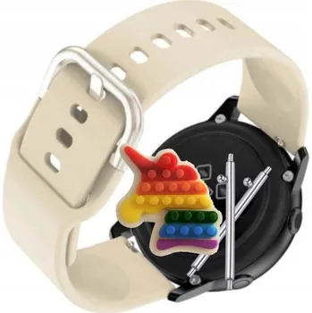 Pouzdro na mobilní telefon Pásek Řemínek pro Aolon Tetra R4, Silikon Béžová Poutko, nastavitelný