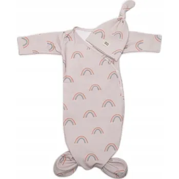 Zavinovačka Spací pytel pro novorozence První pyžamko TOG 0,5 BIO bavlna