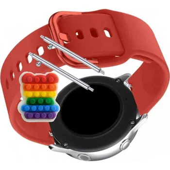 Pouzdro na mobilní telefon Řemínek Řemínek pro Kieslect Kr2, Silikonový Červený Smyčka, nastavitelný