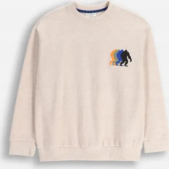 Chlapecká mikina Dětská Mikina Béžová Chlapecká Velikost 164 Coccodrillo ZC5