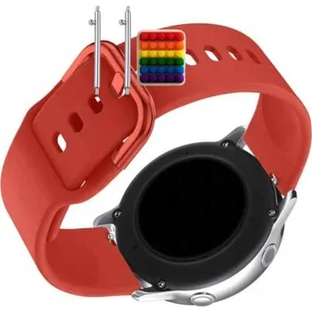 Pouzdro na mobilní telefon Pásek Řemínek pro Cubot C29 AI Chytré Hodinky, Silikon Červený Poutko, nastavitelný