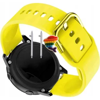 Řemínek na hodinky Řemínek Řemínek pro DT NO.1 WATCH ULTRA, Silikonový Žlutý Smyčka, nastavitelný