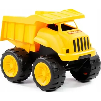 autíčko Hračka Polesie 86310 Sklápěcí stavební stroj žlutý