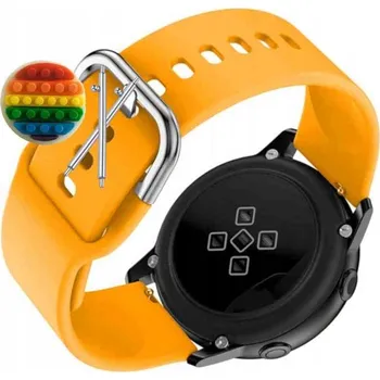 Pouzdro na mobilní telefon Řemínek / Pásek Řemínek pro Rubicon RNCE77, Silikonový Mrkvový Smyčka, nastavitelný