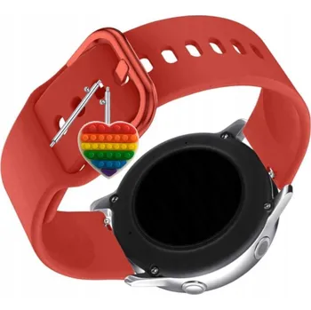 Pouzdro na mobilní telefon Řemínek Řemínek pro Abrams DT5 Mate, Silikonový Červený Smyčka, nastavitelný