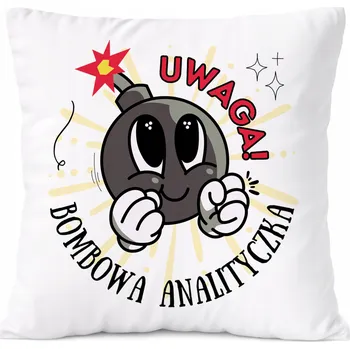 Polštář Dárek Polštář Birthday20 s potiskem White PoliDraw