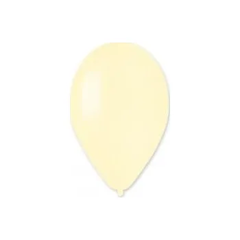 Balónek Balónky pastelové Ge.Ma.R. Butter G120 13" 25 cm 50 ks žluté