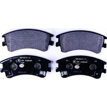 Brzdová destička Sada brzdových destiček, kotoučová brzda HELLA PAGID 8DB 355 011-141